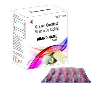 Calcium Orotate and Vitamin D3 Tablets
