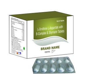 L-Ornithine, L-Aspartate with B-Complex and Silymarin Tablets
