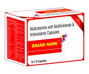 Multivitamin, Multimineral and Antioxidant Capsules