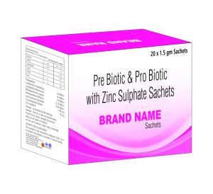 Pre-Probiotic with Zinc Sulphate Sachets