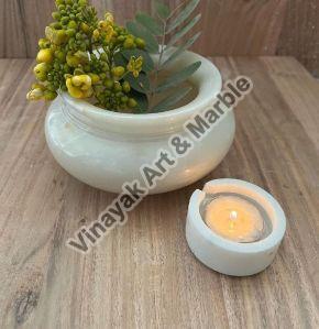 Marble Candle Stand