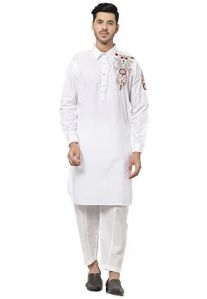 Mens Embroidered Pathani Suit