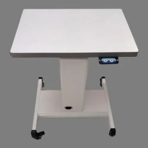 Motorized Table With Drawer