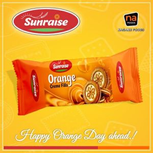 Orange Cream Biscuits