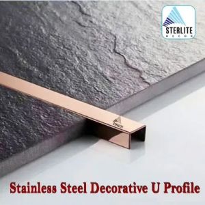 Stainless Steel Decorative U Profile