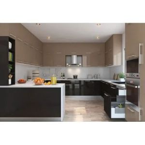 G Shaped Modular Kitchen Designing Service