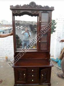 Brown Wooden Dressing Table