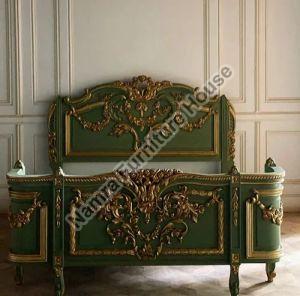 Wooden Designer King Size Bed