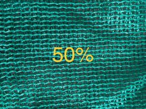 50% HDPE Green Agro Shade Net