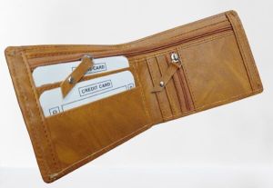CODE 1408 men pu leather wallet