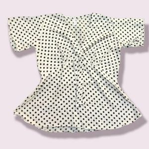 Ladies Party Wear Dotted Top