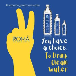 Roma ice premium water
