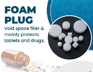 Foam Plug For Tablets And Capsules Bottles