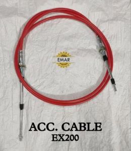 Excavator Accelerator Cable