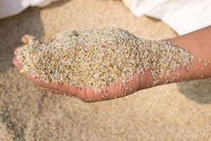 silica beach sand