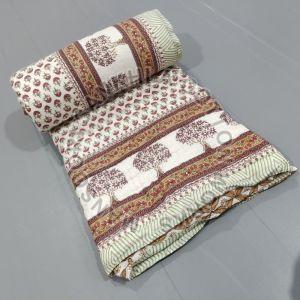 Cotton Flower Warm Indian Blanket