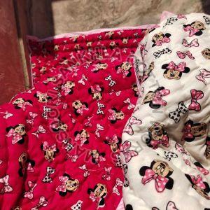 Red Micky Mouse Printed Quilt
