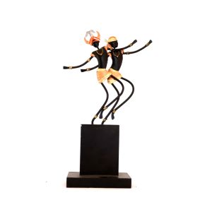 Wrought Iron Madia-Madin Dancing Figurine