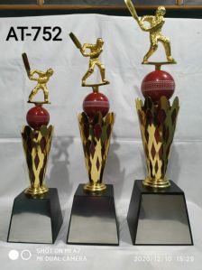 15 Inch Cricket Cone Trophy
