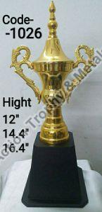 12 Inch Mini Rocket Trophy Cup, For Awards, Style : Antique