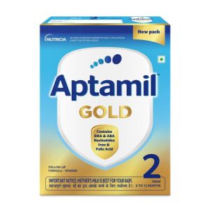 Aptamil Gold Follow Up Infant Formula Milk Powder for Babies - Stage 2 ( 6 to 12 months ) - 400gm