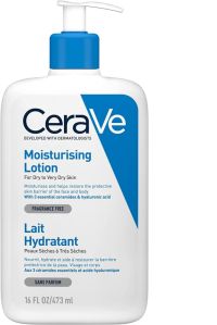 cerave dry to very dry skin 473 ml moisturizing lotion