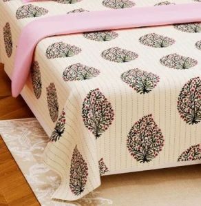 Handwork King Size Pure Cotton Bed Sheet