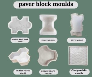 Interlocking Pvc Pavers Rubber Moulds
