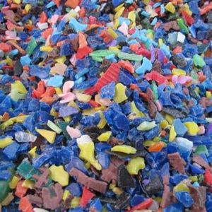 Colored Plastic Drum Scrap