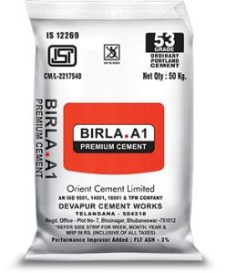 Birla A1 OPC 53 Grade Cement