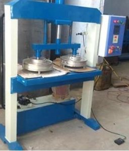 FTM137 Semi Automatic Hydraulic Double Die Dona Plate Making Machine