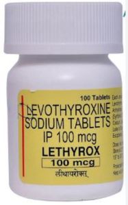 levothyroxine 100 mcg tablets