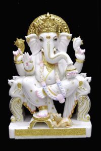 marble ganesh statue