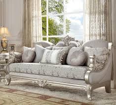 Silver Sofa Set