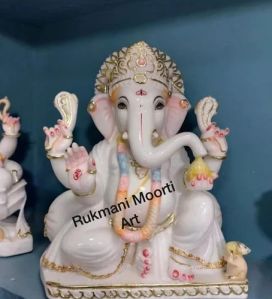 Vietnam Marble Ganesh Statue