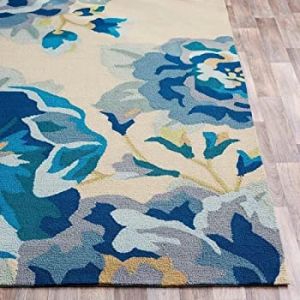 Hand Tufted Floral Carpet