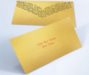 Customized Laser Cut Shagun Envelopes