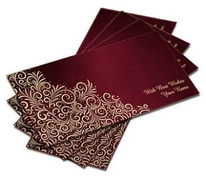 Customized Satin Series Shagun Envelopes