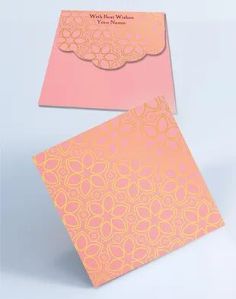 Customized Square Shagun Envelopes