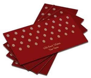 Customized Velvet Finish Shagun Envelopes