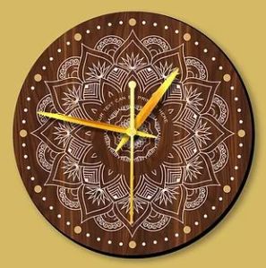Customized Wooden Printed Wall Clocks
