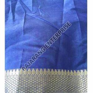 Plain Silk Saree Fabric