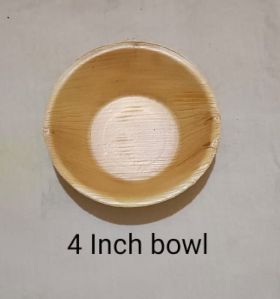 4 Inch  Areca Leaf Bowl