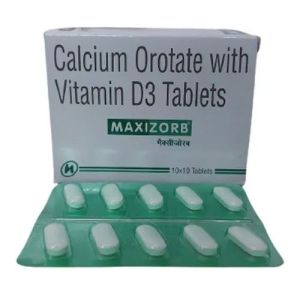 Calcium Orotate With Vitamin D Tablets
