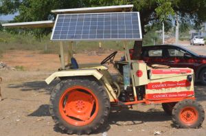 solar electric tractor