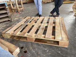 babool wood pallet 1200x1000x150mm (logistic pallet)