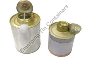 Inner Lid Tin Can with Brush