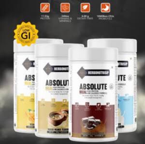 ABSOLUTE MEAL SHAKE (CHOCOLATE FLAVOUR) 500G
