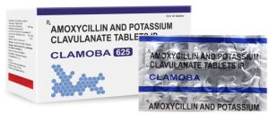 Amoxycillin & Clavulanate Potassium Tablets IP (500mg + 125mg)