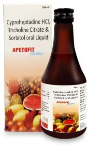 Cyproheptadine & Tricholine Citrate Syrup- Apeofit